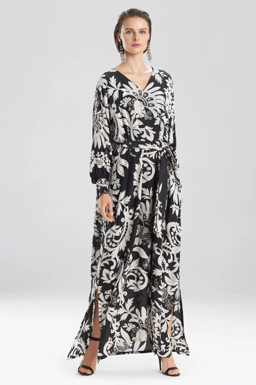 Mantilla Scroll Maxi Dress - Image 2