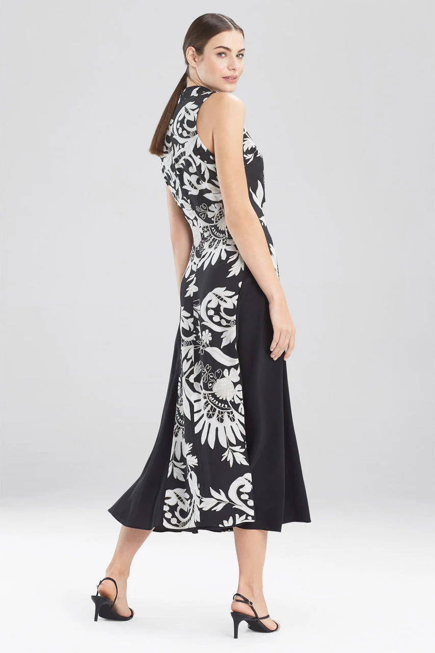 Mantilla Scroll Sleeveless Dress - Image 2