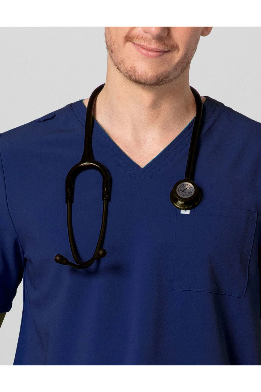 Men's 2-Pocket V-Neck Scrub Top - Image 5