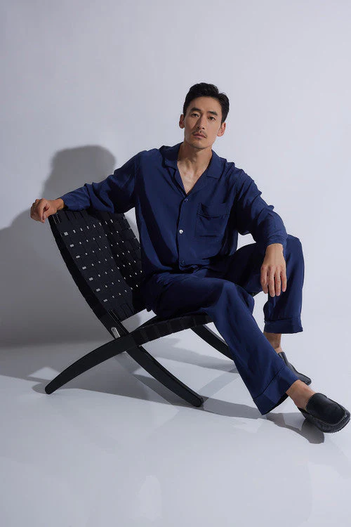 Mens Silk Notch PJ - Image 6
