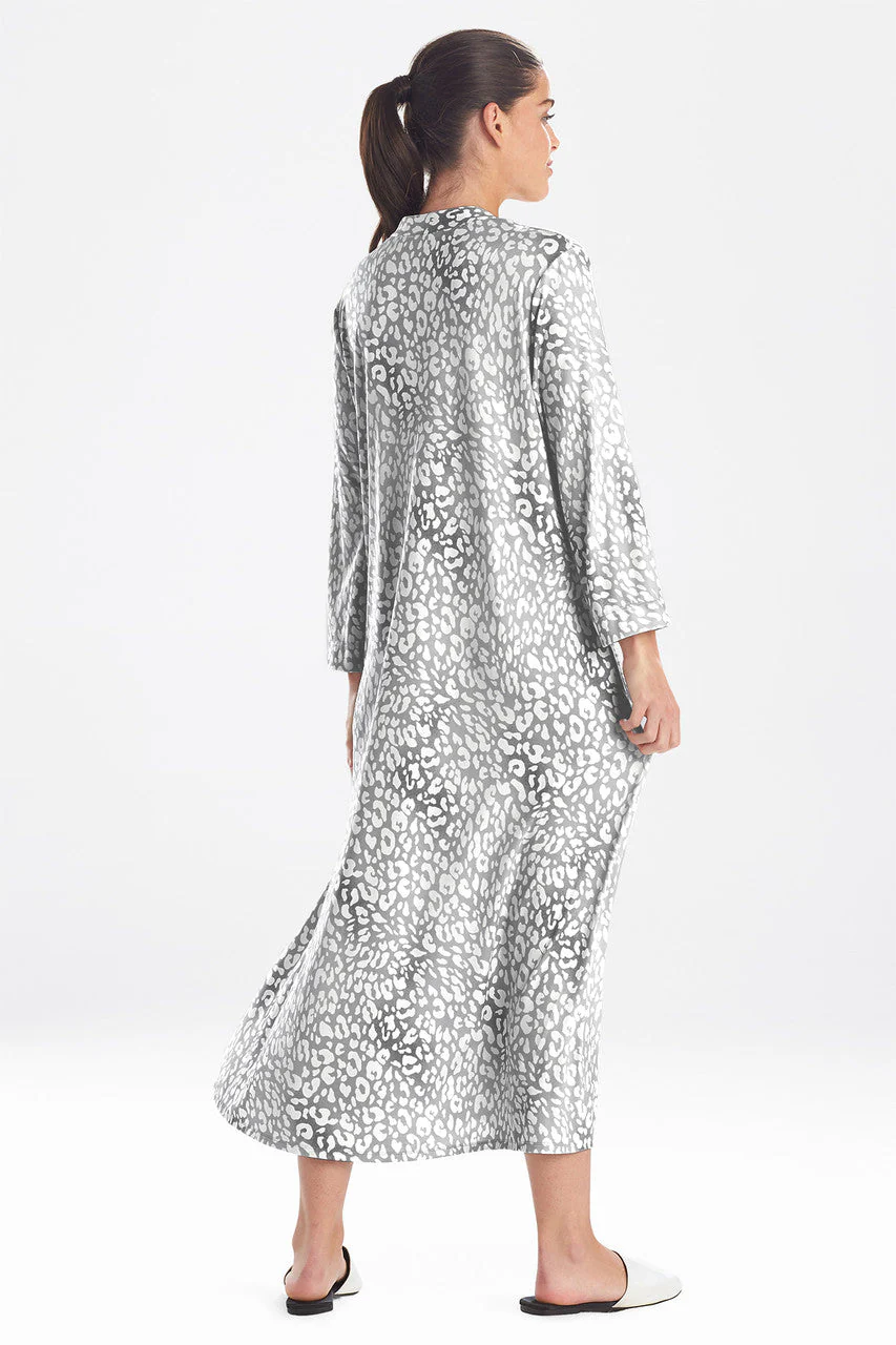 Misty Leopard Challis Caftan - Image 4