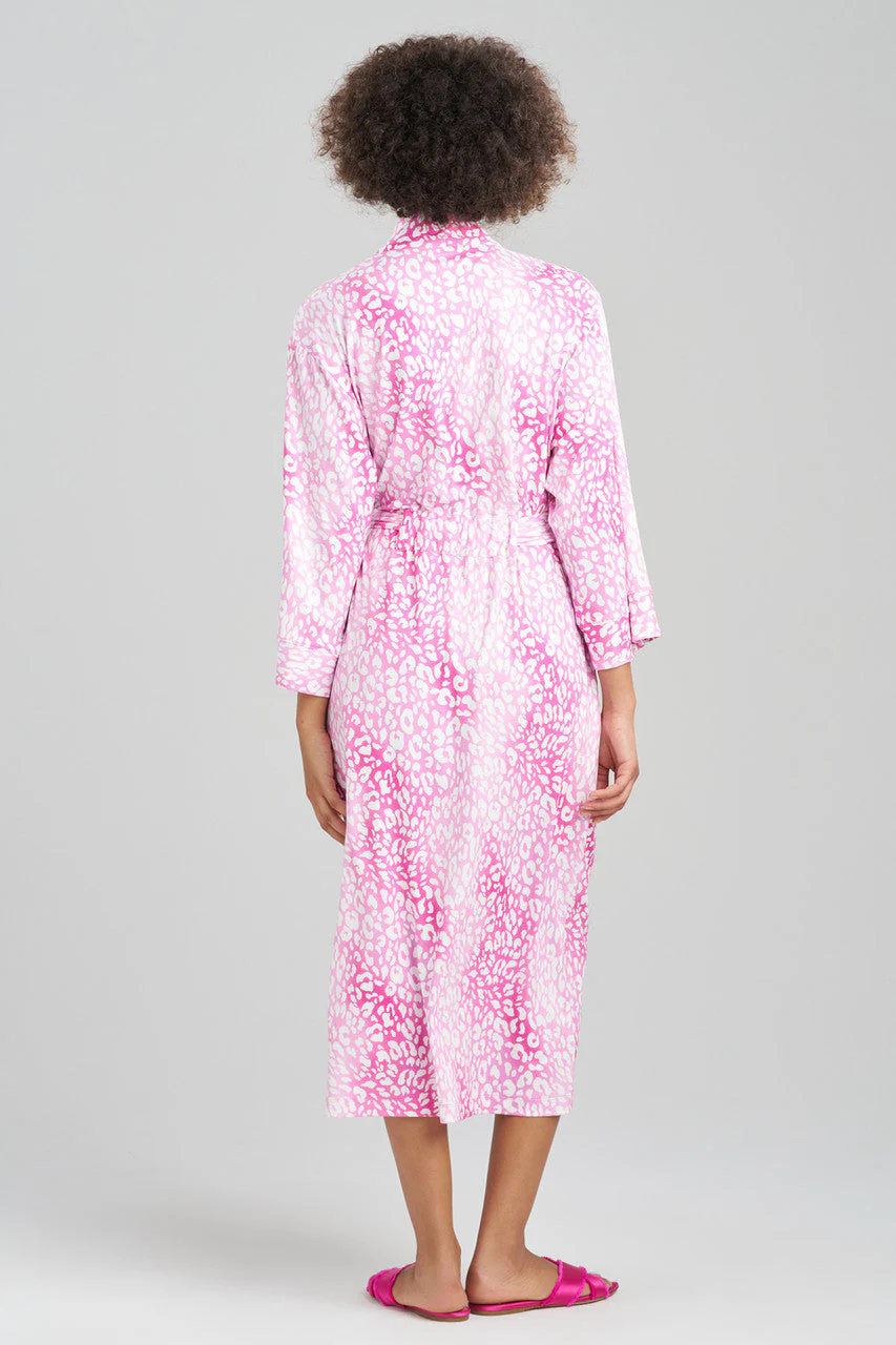 Misty Leopard Cozy Knit Robe - Image 2