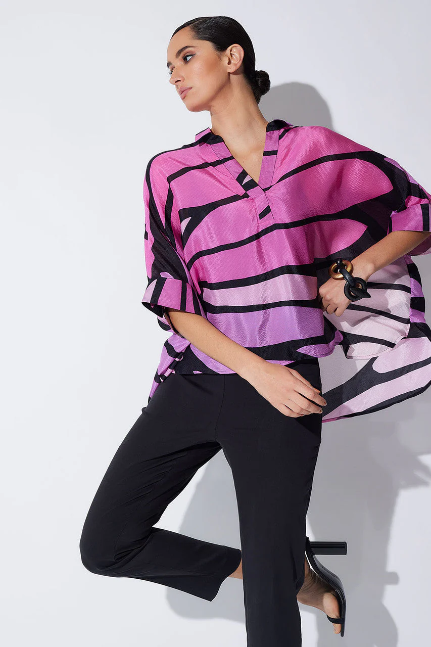 Nagashi Obi Silk Top - Image 2