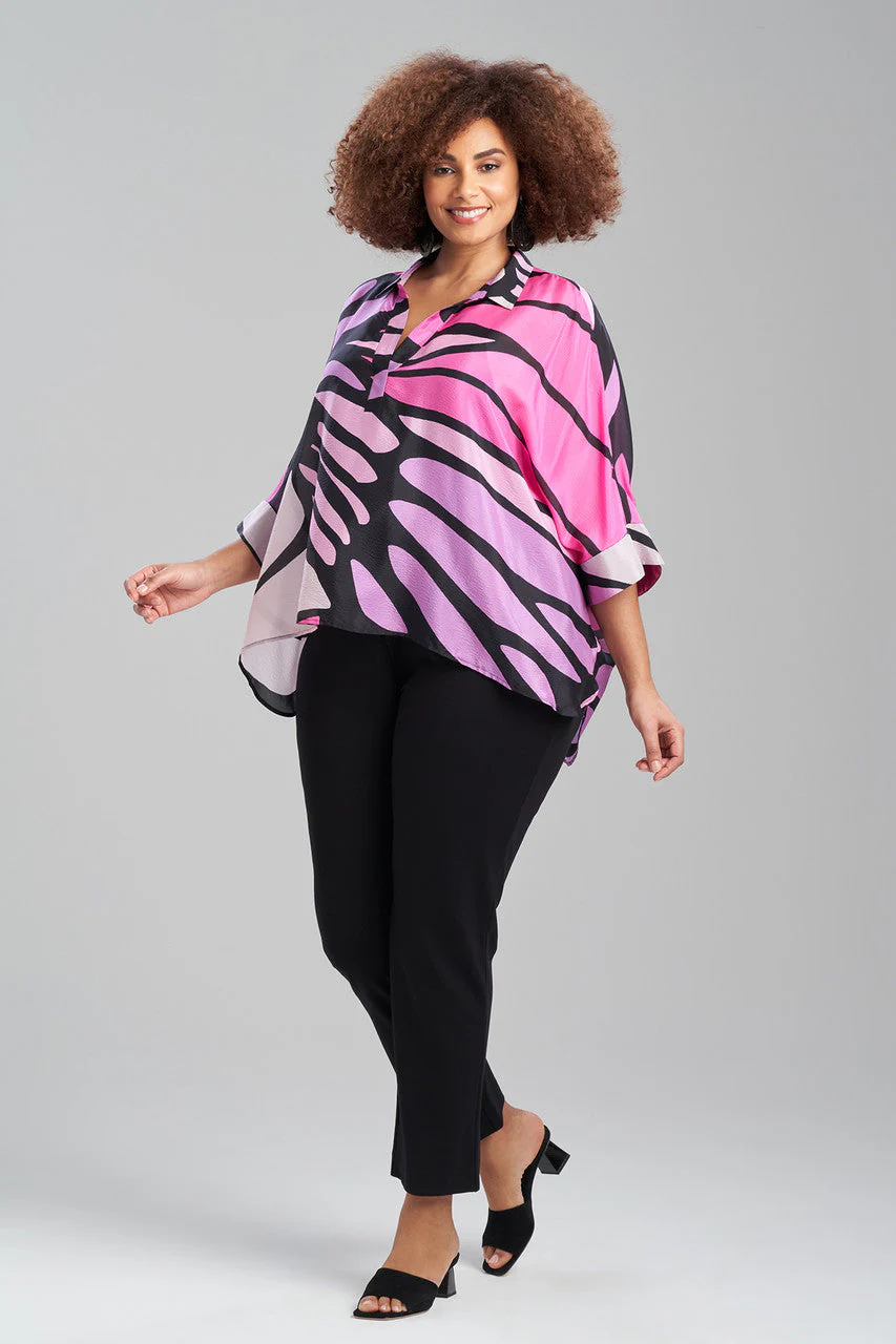 Nagashi Obi Silk Top - Image 4