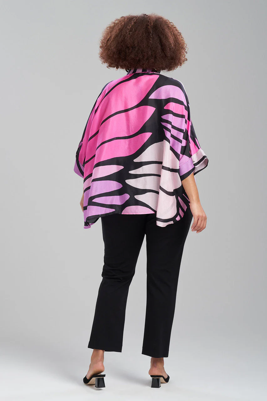 Nagashi Obi Silk Top - Image 6