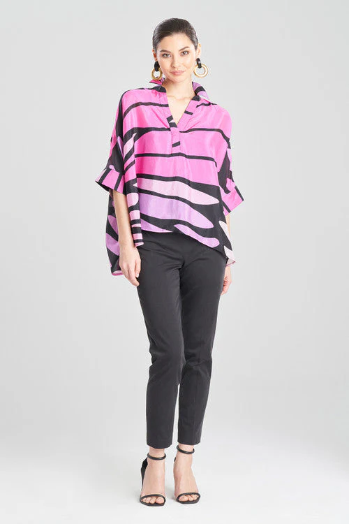 Nagashi Obi Silk Top - Image 7