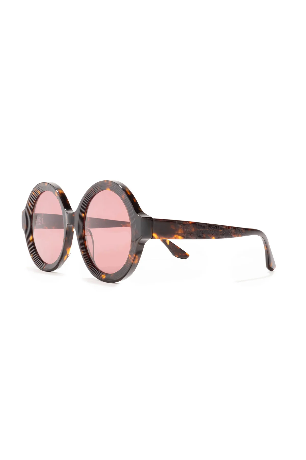 Nami Acetate Round Sunglasses - Image 2