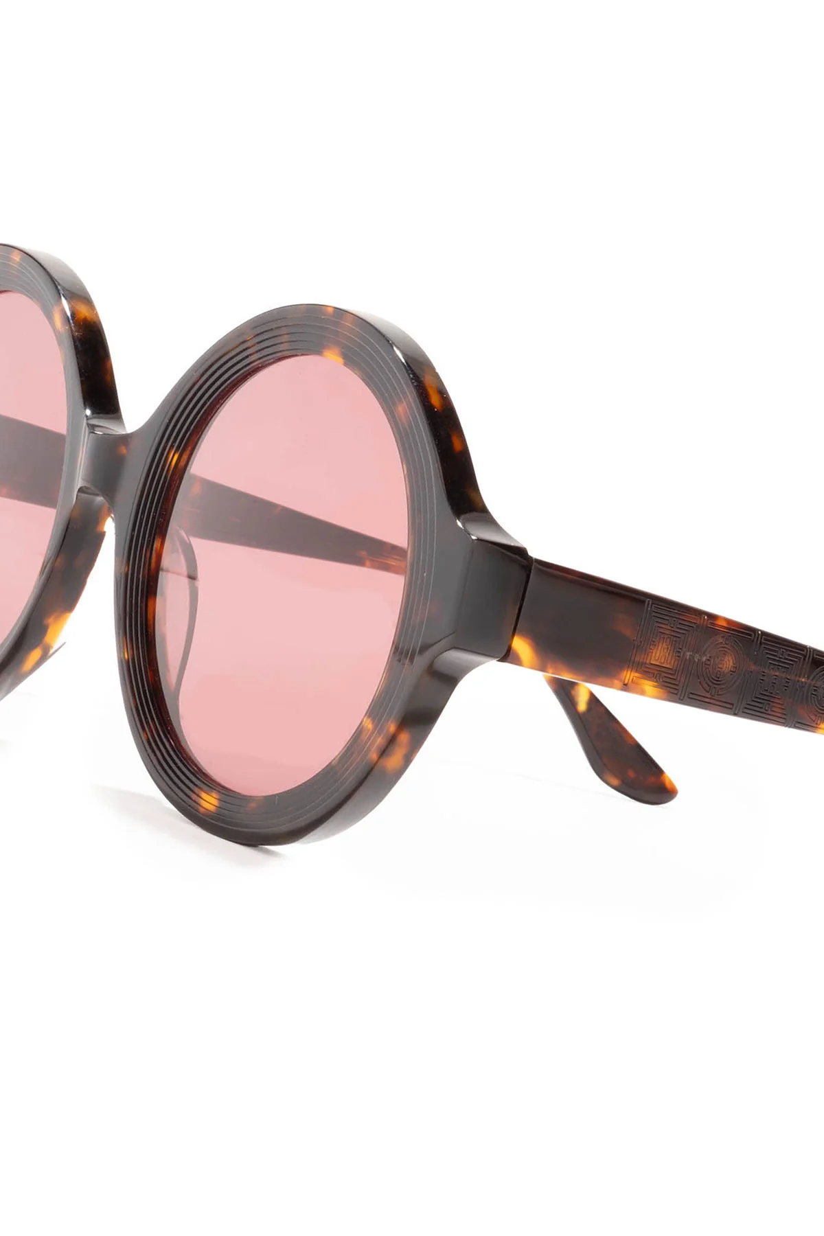 Nami Acetate Round Sunglasses - Image 4