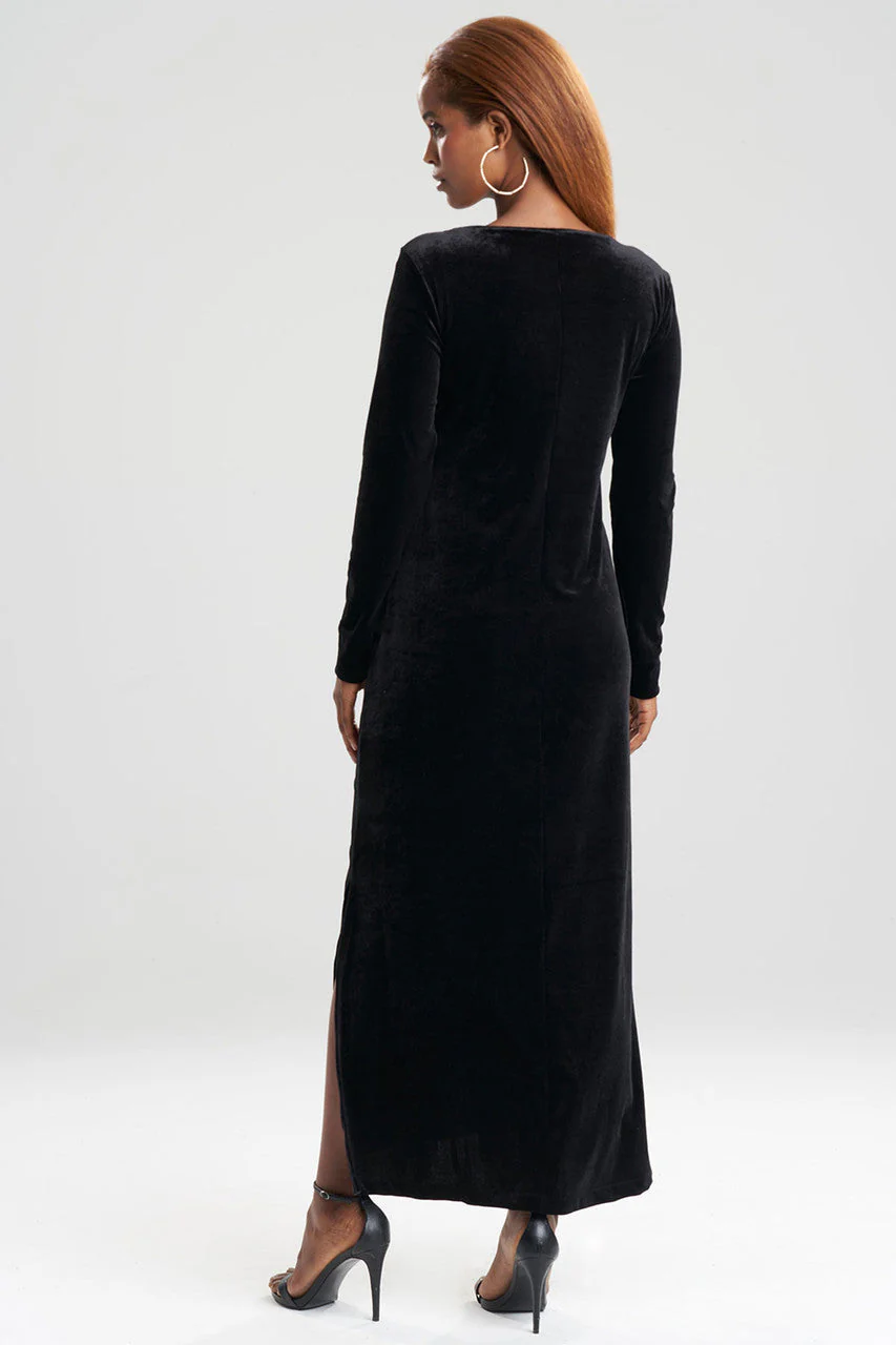 Natalie Velvet Lounger - Image 2