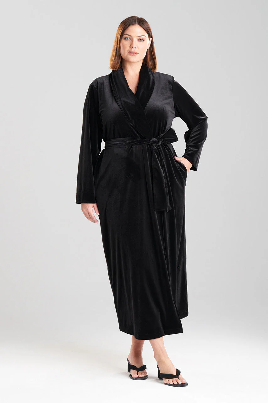 Natalie Velvet Robe - Image 3