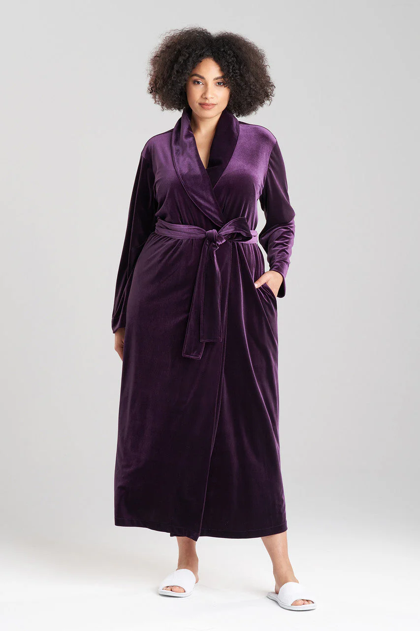 Natalie Velvet Robe - Image 6