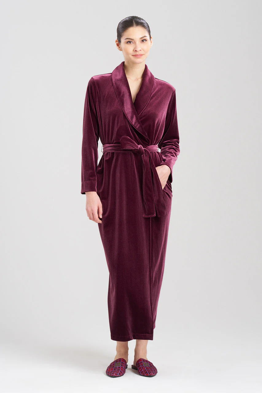 Natalie Velvet Robe