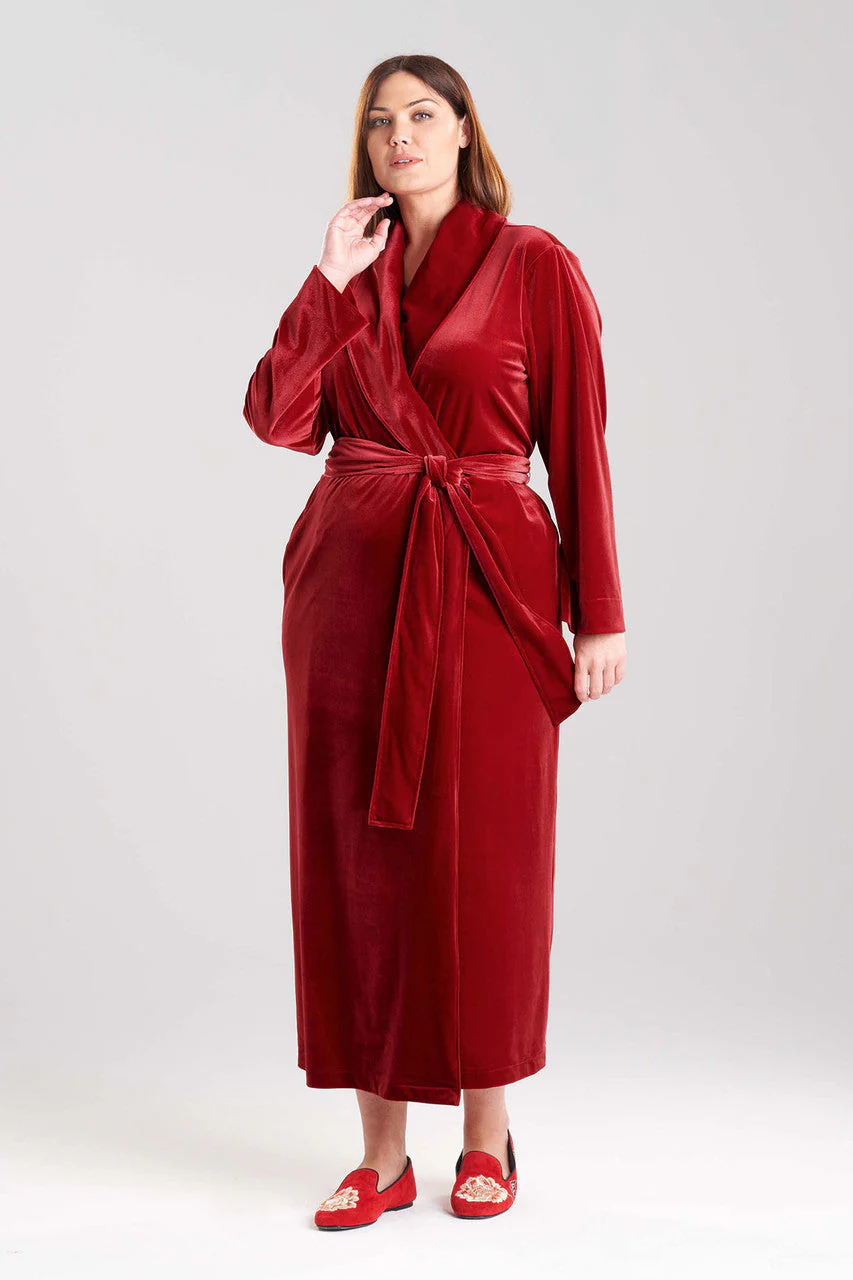 Natalie Velvet Robe - Image 3