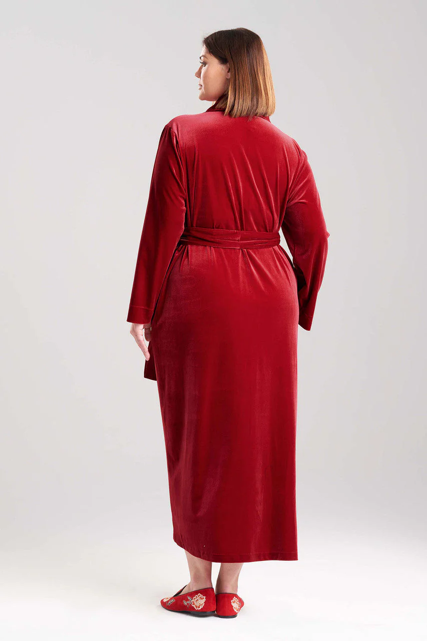 Natalie Velvet Robe - Image 4