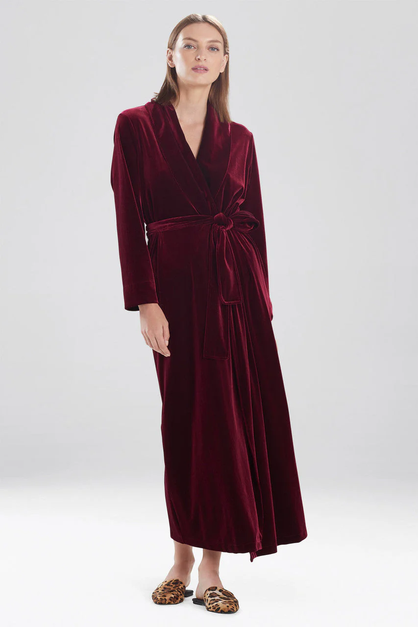 Natalie Velvet Robe - Image 2