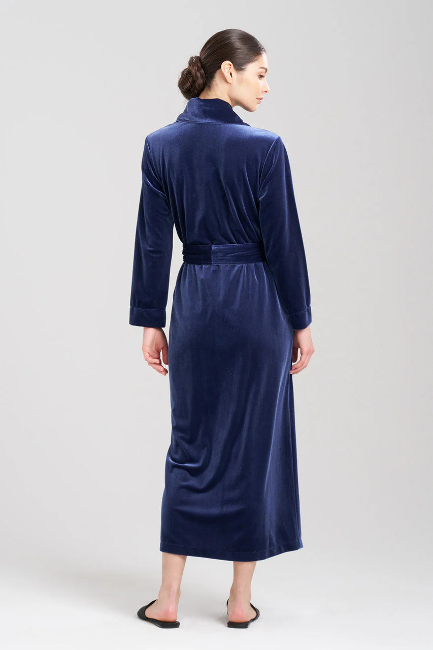 Natalie Velvet Robe - Image 2