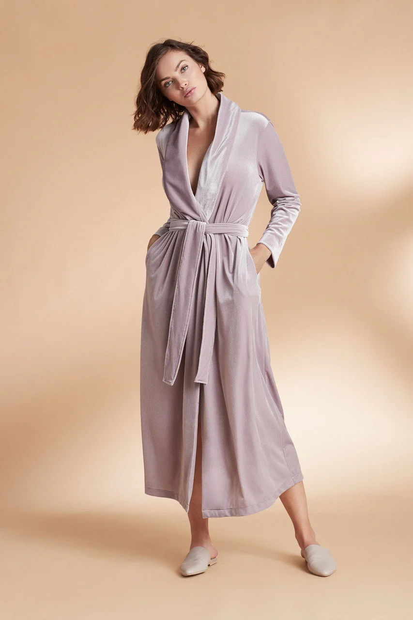 Natalie Velvet Robe - Image 2
