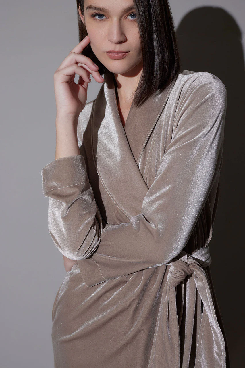 Natalie Velvet Robe - Image 4