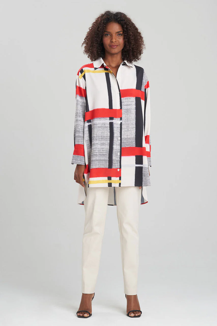Nobu Silky Soft Oversized Shirt - Image 2