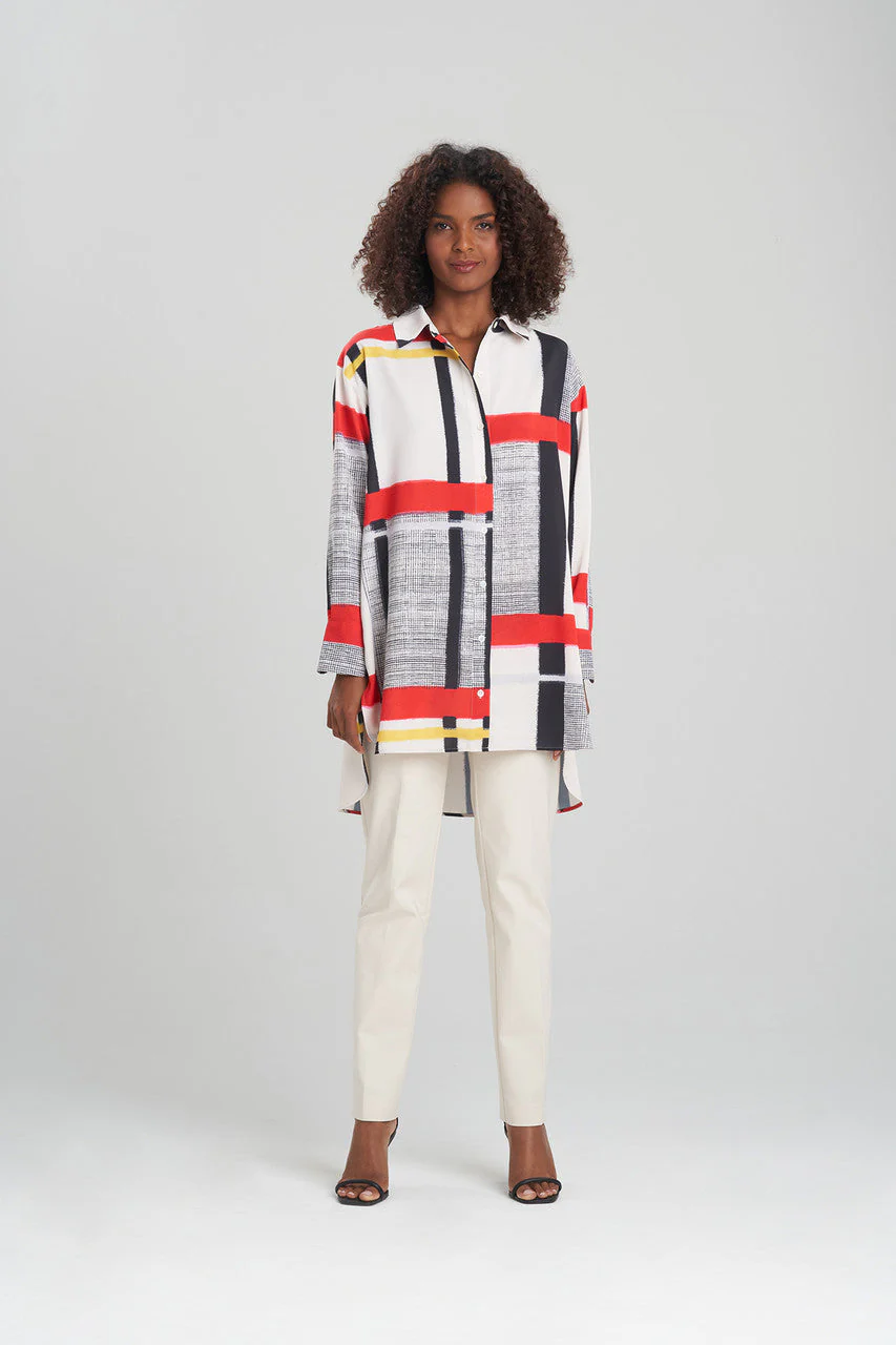 Nobu Silky Soft Oversized Shirt - Image 4