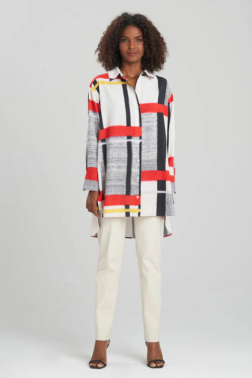 Nobu Silky Soft Oversized Shirt - Image 9