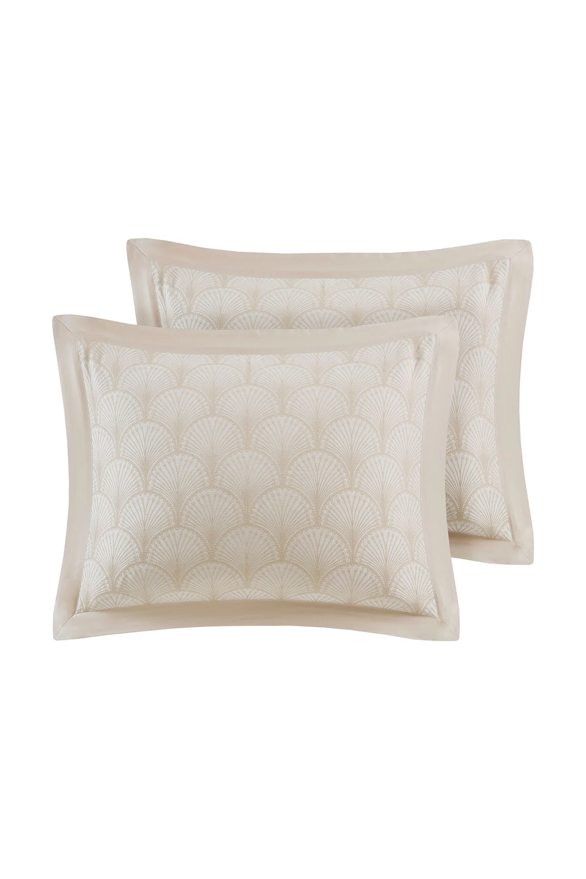 Ogee Fan Jacquard 3 Piece Comforter Mini Set - Image 3