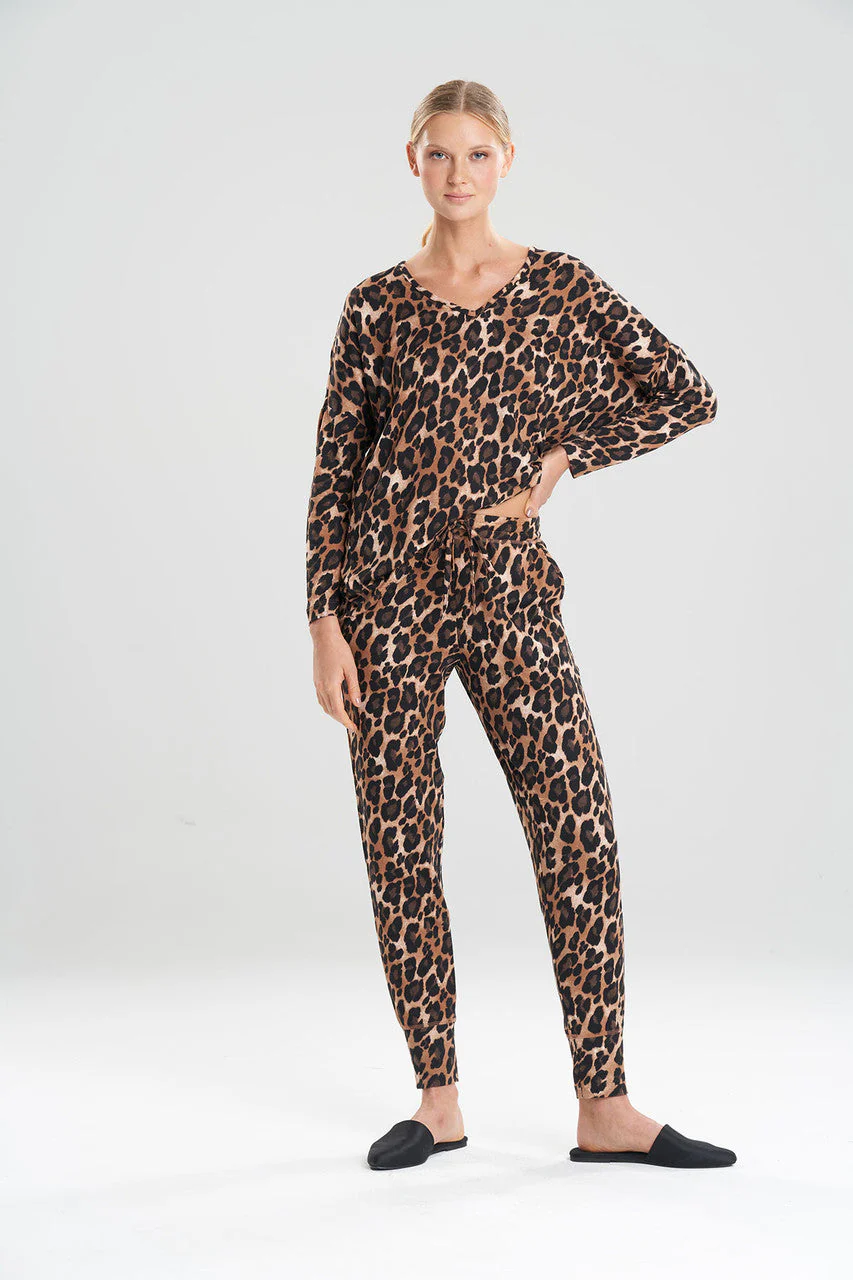 Ombre Leopard Printed Mirage Jogger Pants