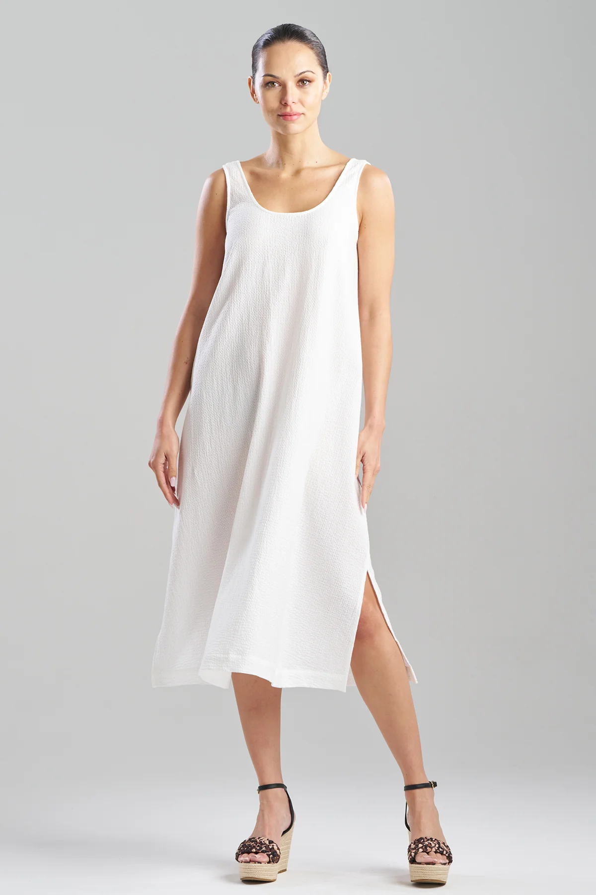Onsen Cotton Tank Slip Dress - Image 2