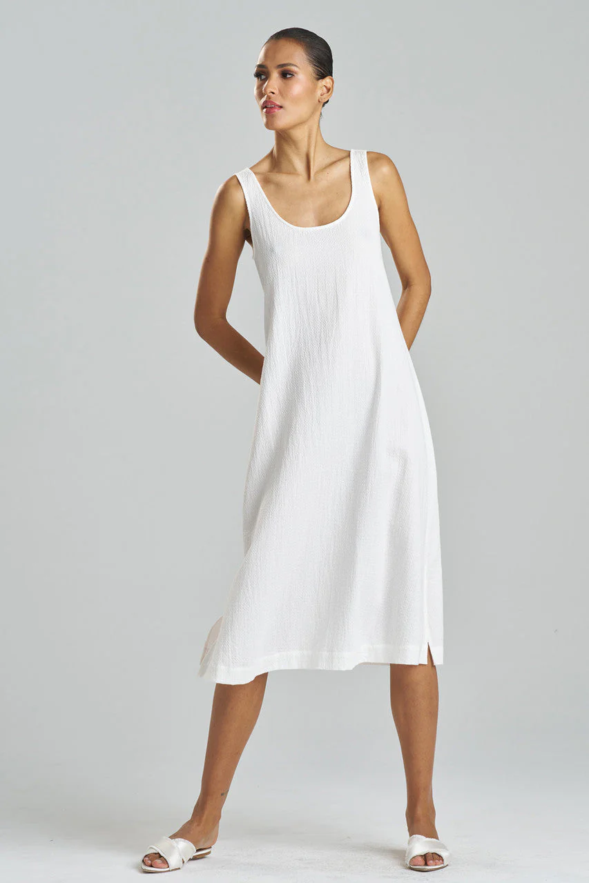 Onsen Cotton Tank Slip Dress - Image 4