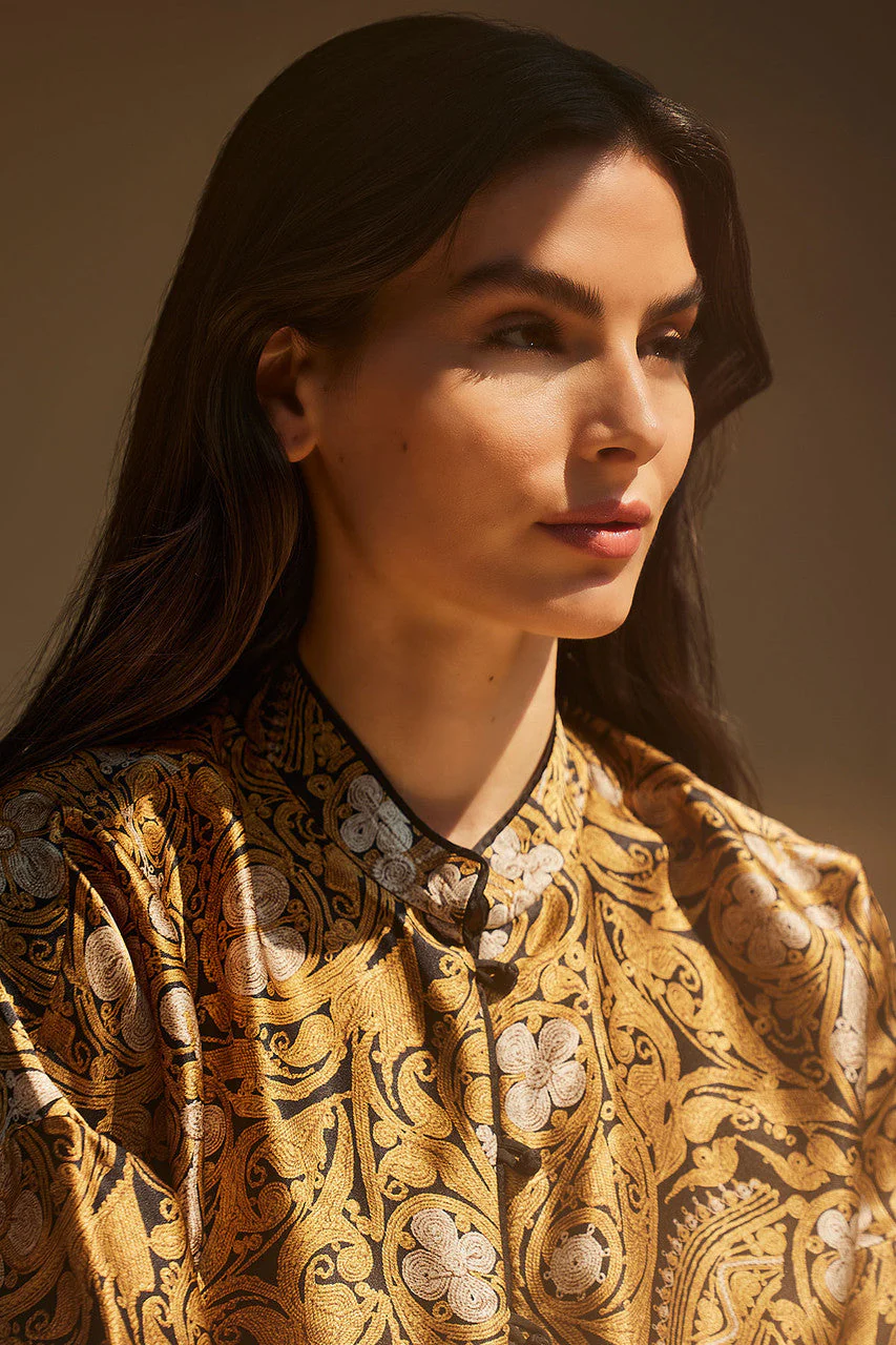 Ottoman Mandarin Silk PJ - Image 4