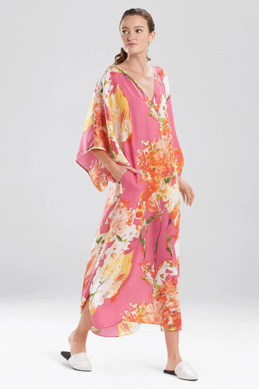 Painted Bouquet Caftan - Image 2