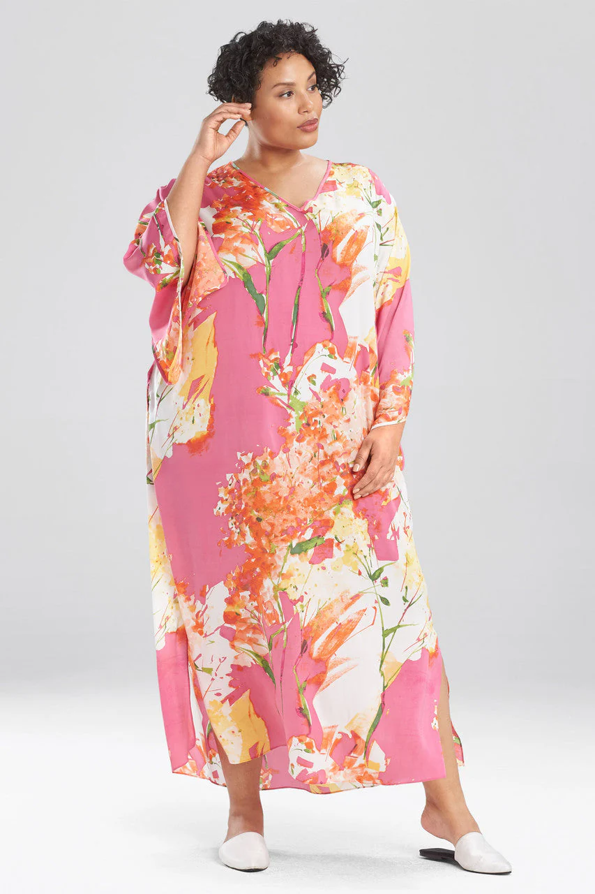 Painted Bouquet Caftan - Image 4
