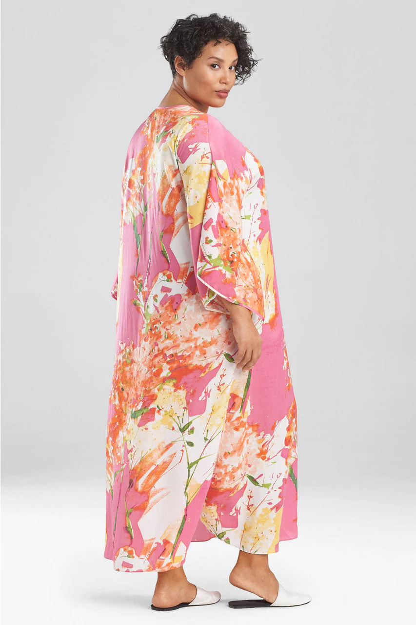Painted Bouquet Caftan - Image 5