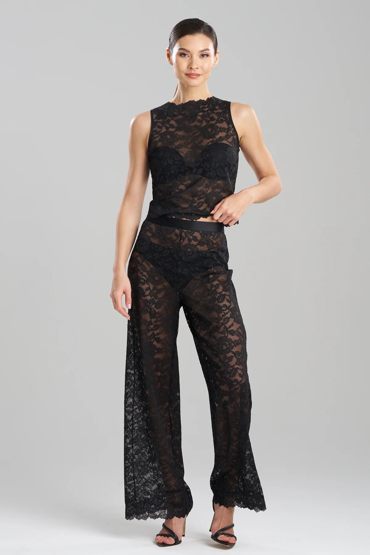 Peony Allover Lace Pants
