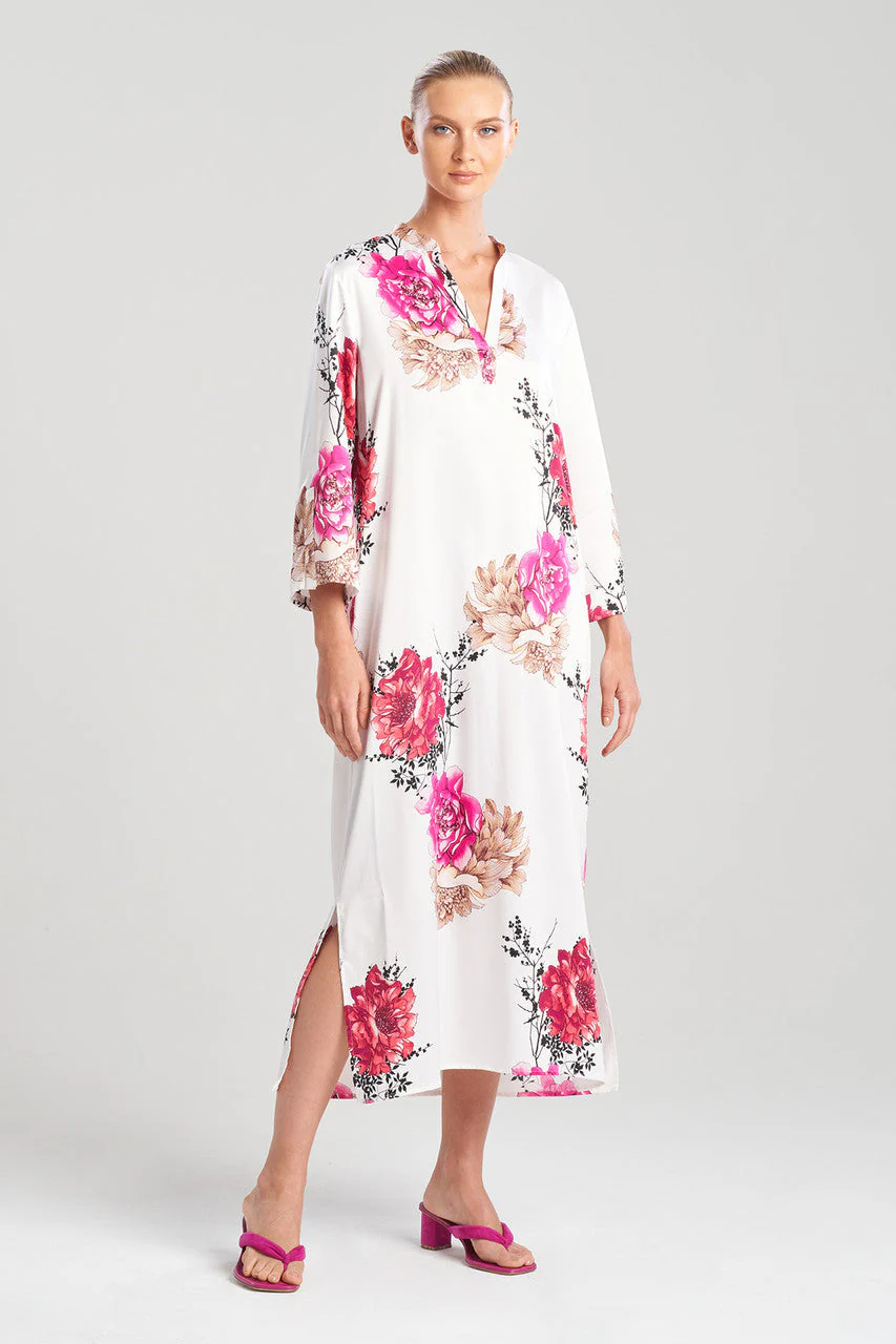 Peony Blossom Mandarin Caftan - Image 2