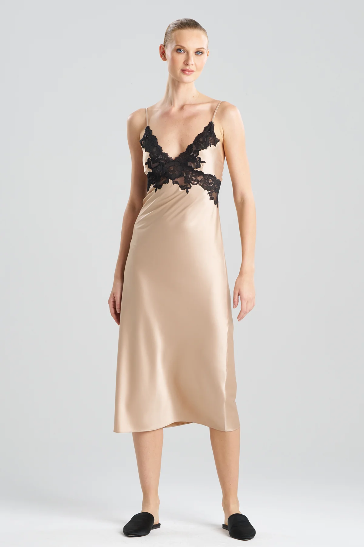 Peony Glamour Slip Dress