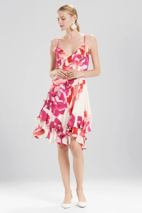 Peony Ruffle Slip Dress - Image 6