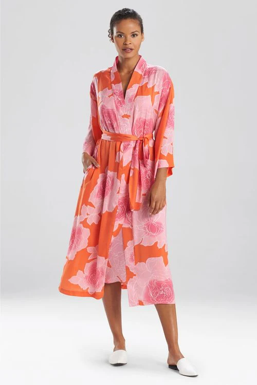 Peony Sunset Robe