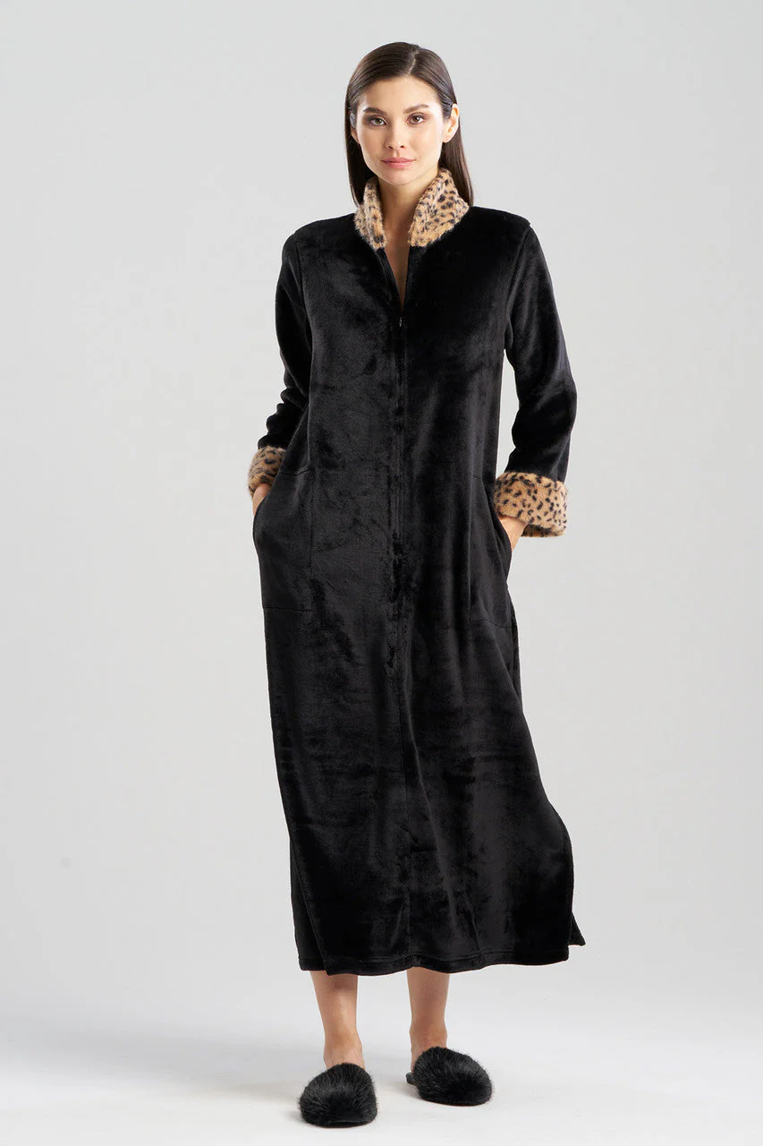 Plush Lynx Mandarin Zip Lounger - Image 3