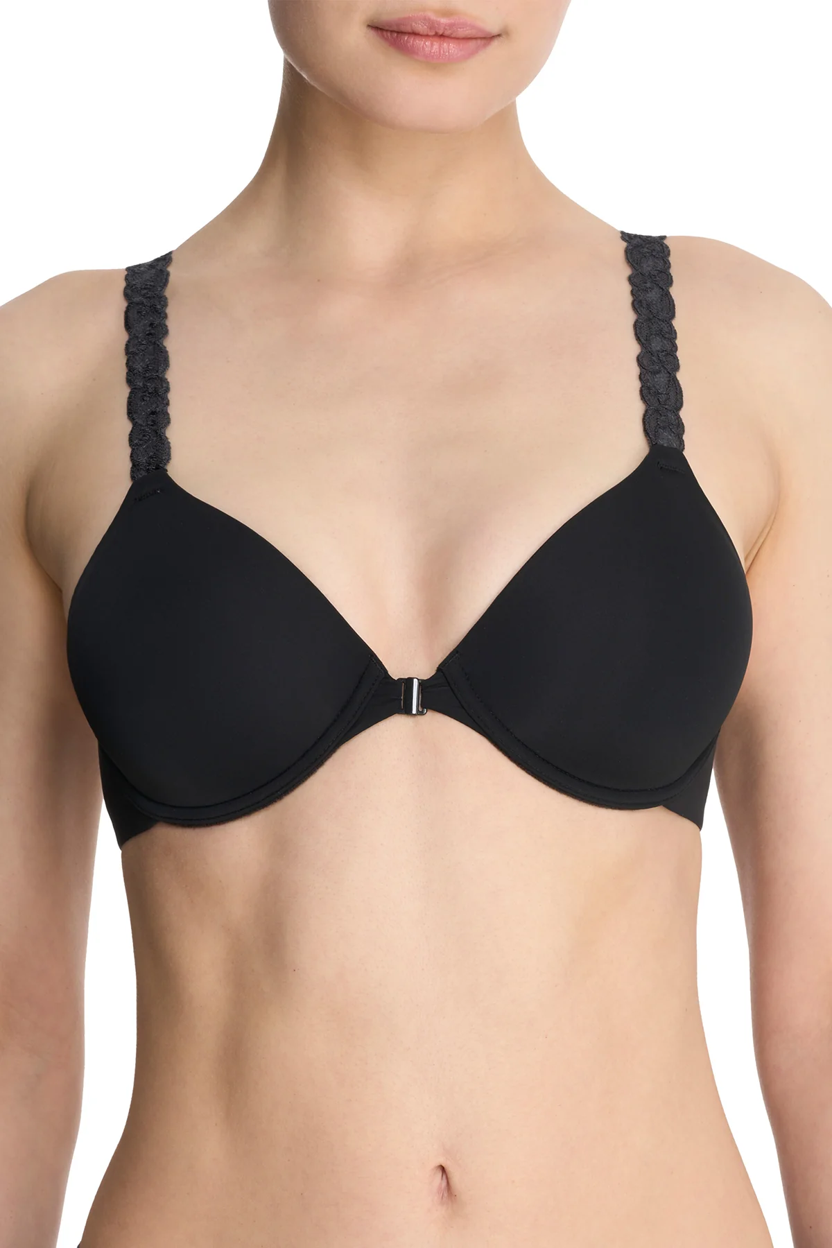 Pure Luxe Convertible Front Close Contour Underwire Bra - Image 2