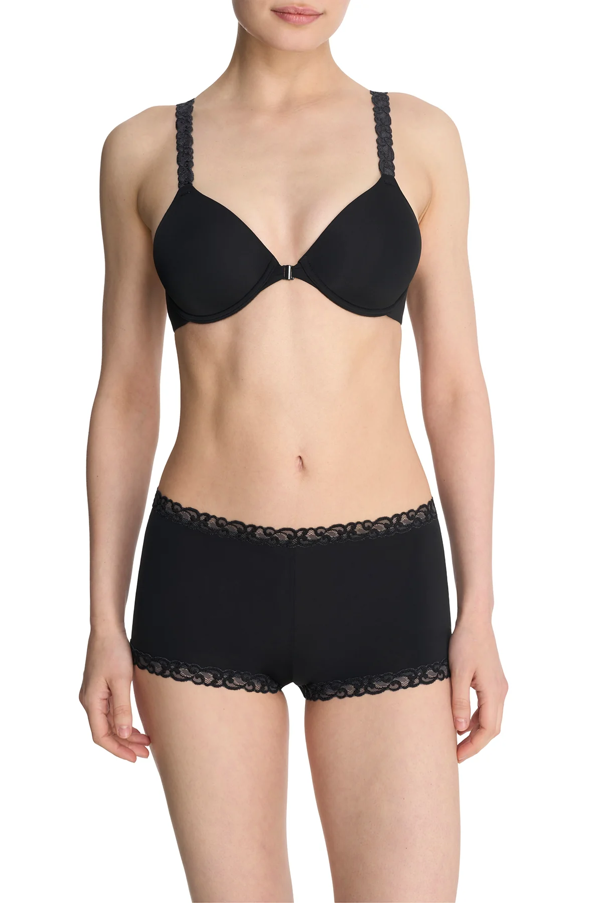 Pure Luxe Convertible Front Close Contour Underwire Bra - Image 7