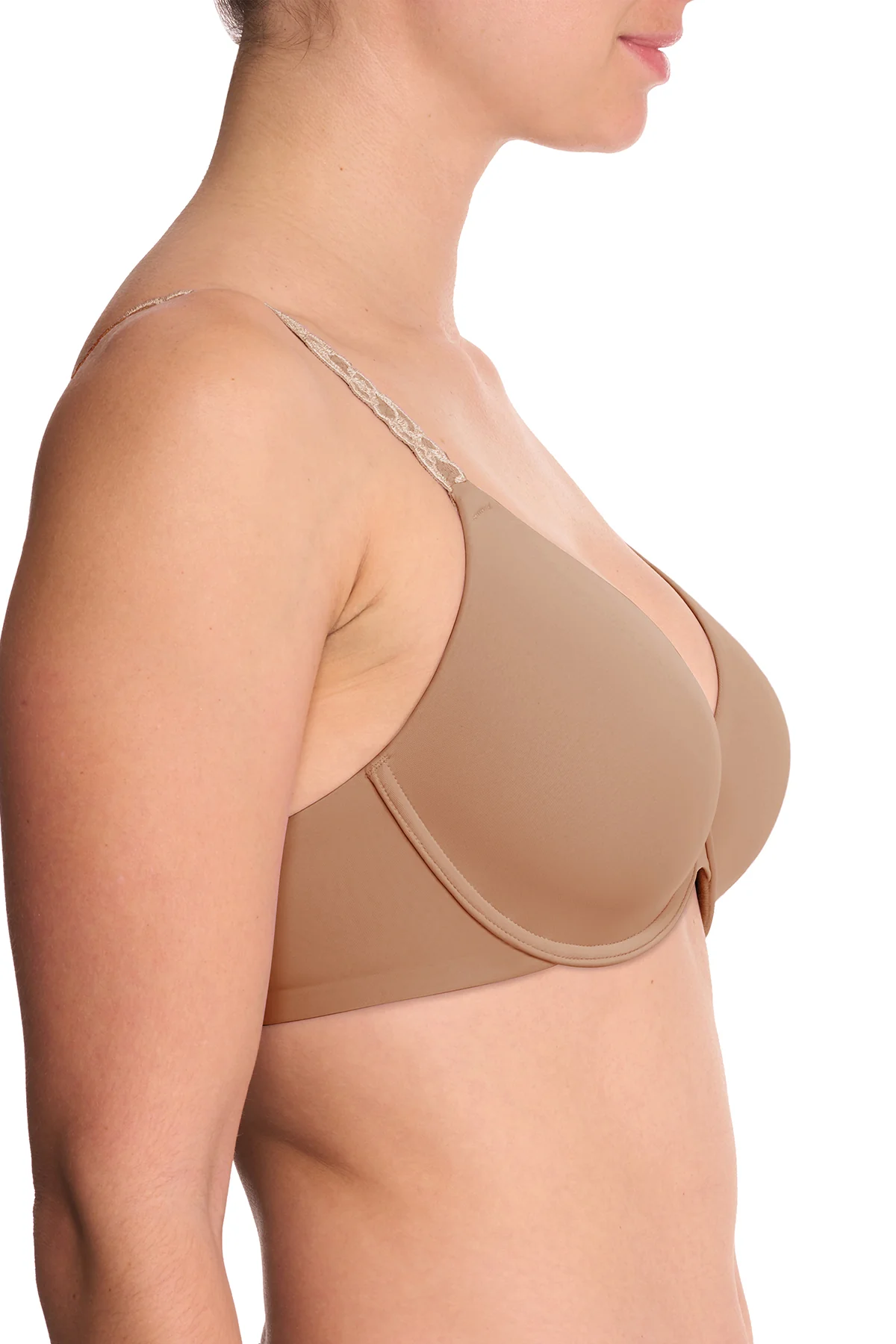 Pure Luxe Custom Coverage Contour Underwire Bra - Image 4