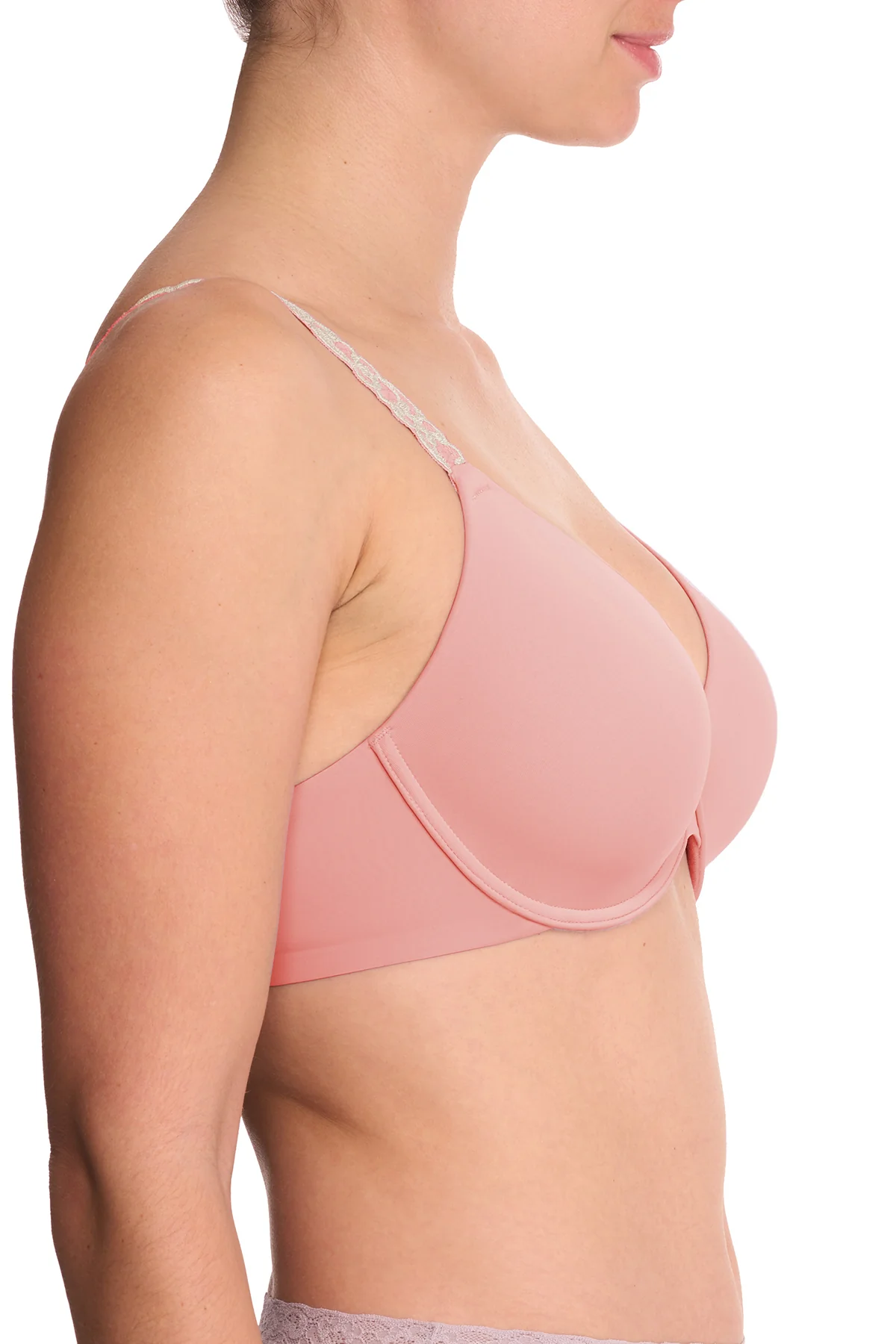 Pure Luxe Custom Coverage Contour Underwire Bra - Image 2