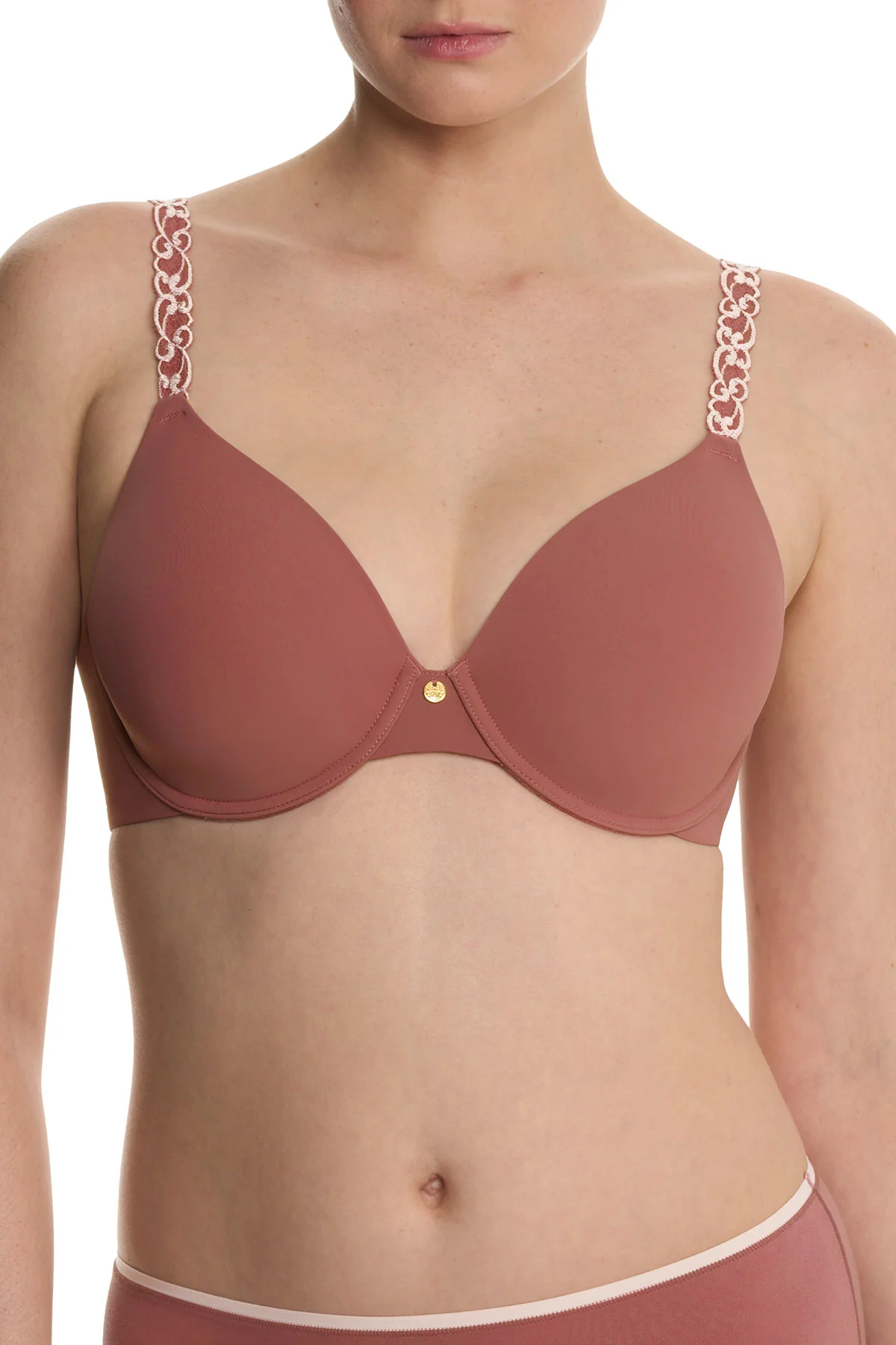 Pure Luxe Custom Coverage Contour Underwire Bra - Image 2