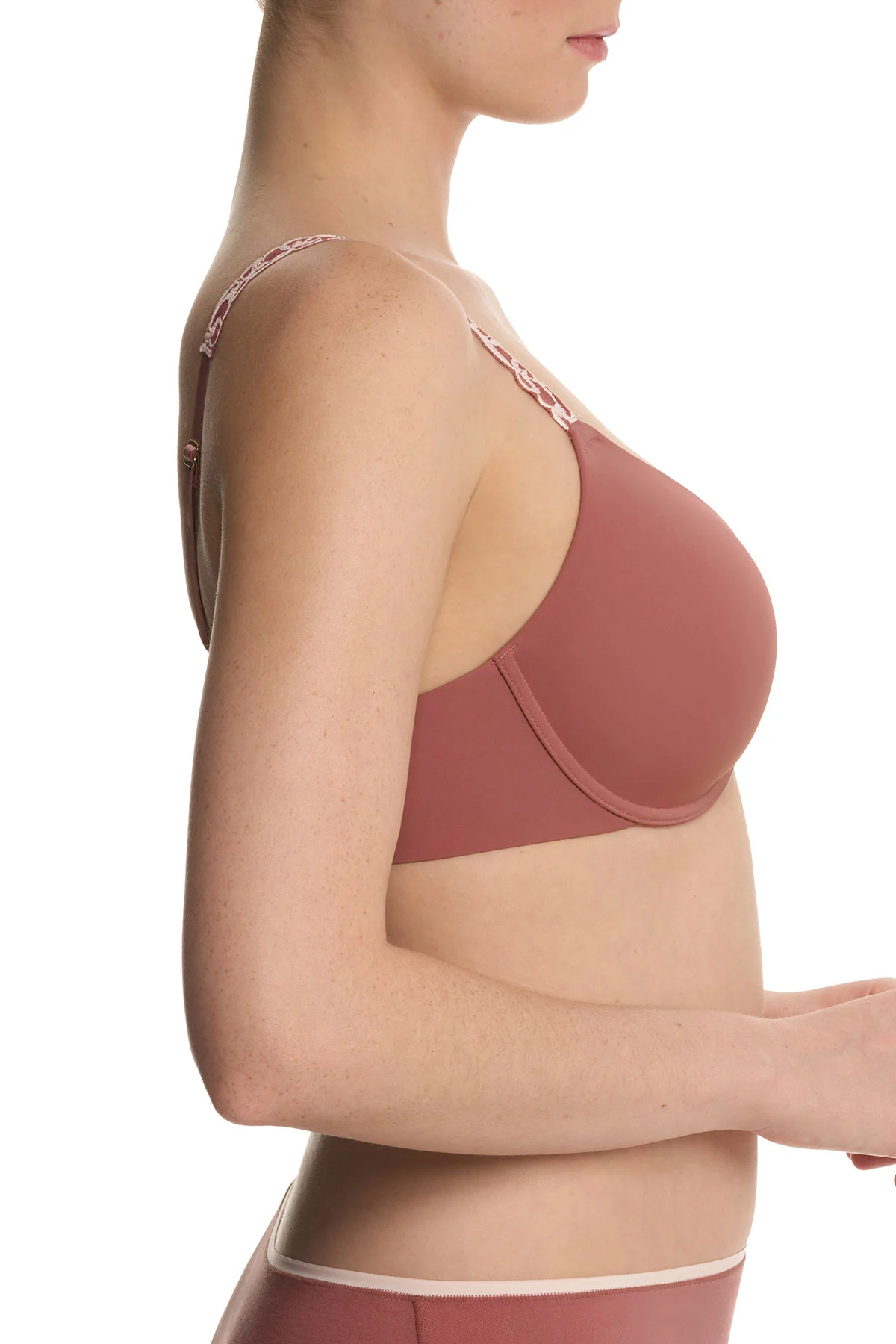 Pure Luxe Custom Coverage Contour Underwire Bra - Image 3
