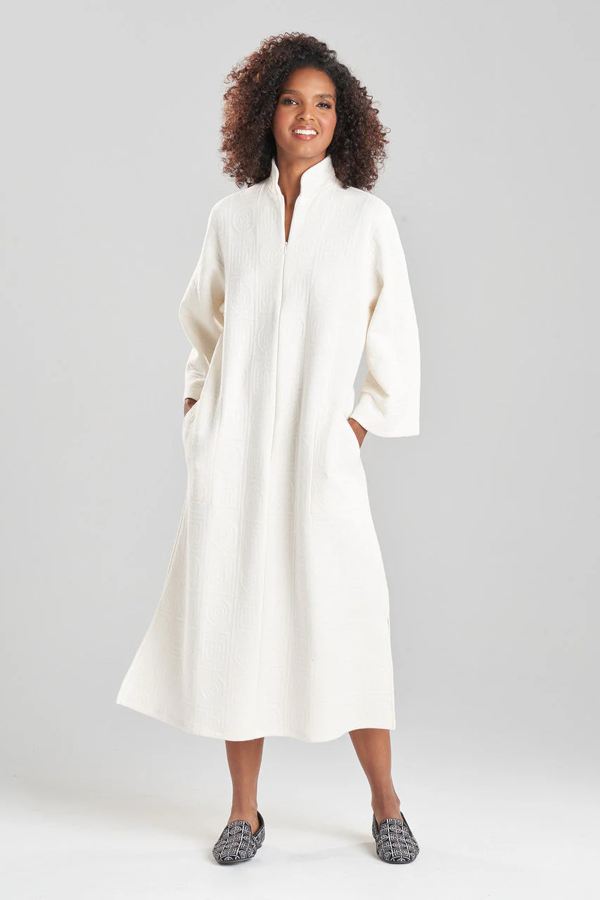 Quilted Infinity Jacquard Lounger