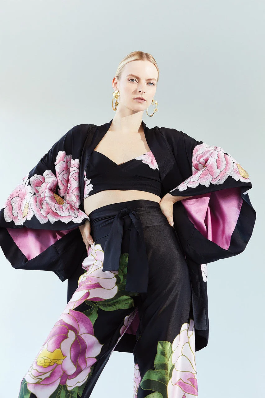 Radiant Peony Robe - Image 2