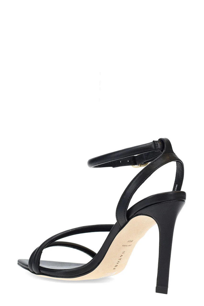 Reiki Nappa Leather Ankle Strap Heel - Image 3