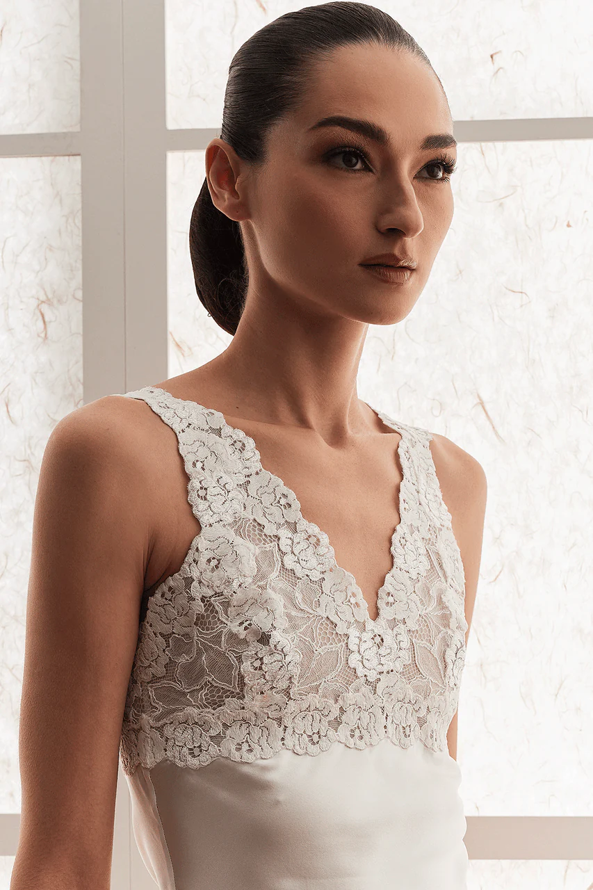 Rose Parfait Lace Tank - Image 3