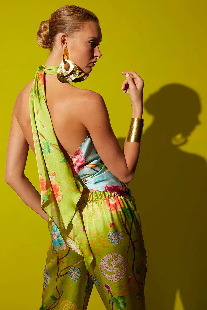 Saito Silk Scarf Top - Image 5